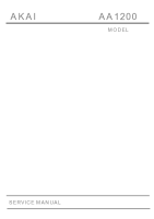 Akai AA-1200-Schematic 